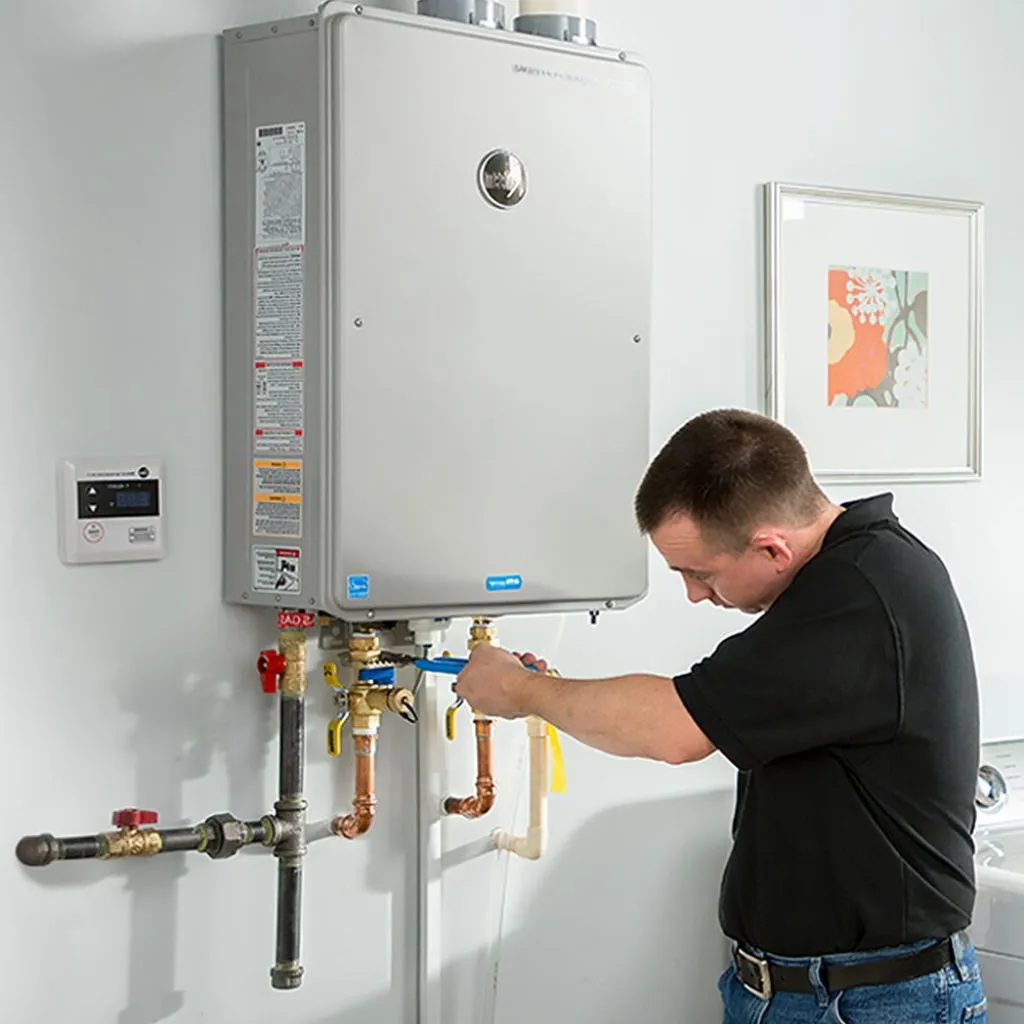 tankless water heater repair in Concord, TX